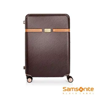 【Samsonite 新秀麗】Black Lable 28吋 RICHMOND II 黑標經典復古PC牛皮行李箱(多色可選)