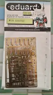 M24 Chaffee Metal Extra Detail Set for Model Kits - 1:35 - Eduard - 35 100