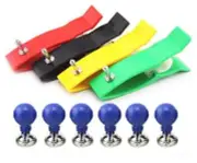 Adult Chest Suction Cup Bulb And Limb Clamp Ag AgCI ECG EKG Electrodes