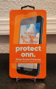 Protect Onn Tempered Glass Screen Protector IPhone 6 Plus 6s Plus 7 Plus 8 Plus