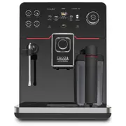 Gaggia Accademia Automatic Coffee Machine Black Mirrored Glass