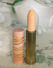 VINTAGE MAX FACTOR HOLLYWOOD CALIFORNIA SUN CREMES LIPSTICK CORALADE NEW