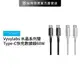 【Vyvylabs】60W 雙Type-C 水晶系列快充充電線100公分(PD充電線/Type-C to Type-C/快充線)