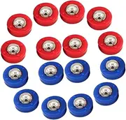 ifundom Shuffleboard Game Supplies 32pcs Mini Balls Roller Tabletop Game Rolling Beads Shuffleboard Roller for Family Fun
