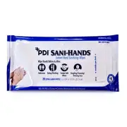 Hand Sanitizing Wipe Sani-Hands 20 Count Ethyl Alcohol Wipe Soft Pack #P71520