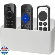 kulusion 3 Slot Remote Control Holder Wall TV Remote Holder Self Adhesive Mar