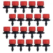 100 PCS Irrigation Dripper Garden Nozzle System Accessories Sprinkler Head