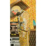Art Digital Collage Art by Jason Brueck Signed & Numbered "Flower Power"