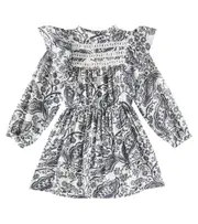 [The New Society] The New Society Jaipur paisley cotton dress Y 8 multicoloured