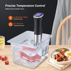 INKBIRD WiFi Sous Vide Cooker ISV-300W Immersion Slow Cook IPX7 Waterproof 1000W