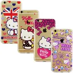 【HELLO KITTY】IPHONE 6 PLUS/6S PLUS 彩繪透明保護軟套