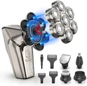 Head Shaver, 7D Magnetic Head Shavers for Bald Men with 3-Speed, FISHOAKY Ele...