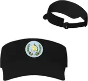 [Generic] National Emblem of Guatemala Sun Visor Hats Guatemalan Sunscreen Visor Cap for Sport Beach Tennis Golf Running Hiking