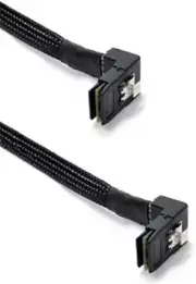 Right Angle Mini SAS Data Cable for Internal Servers