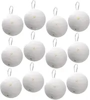 GAROZATION Christmas Tree Ornaments Lifelike Decorative Balls Christmas Decorations Baubles Home Adornments