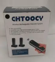 Chtoocy Wireless Intercom System CH-668 Rechargeable 1 Mile Range