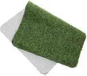Imitated Grass Door Mat Artificial Turf Rug for Use Realistic Welcome Doormat for Entryway Pet Mat and Landscaping Decor