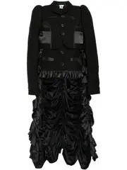 [Noir Kei Ninomiya] Back-Ruffled Jacket
