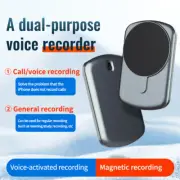 8/16/32G Magnetic Voice Activated Mini Sound Audio Recorder Phone Call Recording
