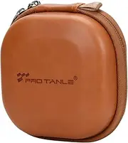 PRO TANLE Filter Hard Storage Case PU Leather Protective Bag Dust-Proof Carrying Punch Holds 5PCS up to 82mm Filters for UV CPL ND Graduated Neutral Density Filters