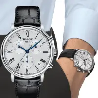 在飛比找Yahoo奇摩購物中心優惠-TISSOT T-Classic系列 CARSON 羅馬時尚