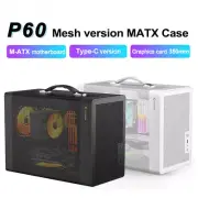 P60 Mesh Version Case Type-C Computer Game Chassis Supports 350mm Graphics Card