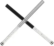 Baluue 2pcs Portable Eyelash Brush for Girls Lash and Brow Makeup Applicators Lash Makeup Tools Travel Size Eyelash Mascara Brush Set