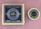 L'Occitane Lavender & Shea Soap Bar + Shea Butter Lip Balm - Natural Skin Care