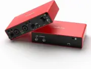 2i2 Audio Interface for Recording Podcasting and Streaming Ultra-low Latency RED