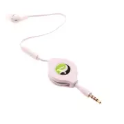 For OnePlus Nord N300 5G/N30 5G Retractable Mono Earphone Headphone 3.5mm w Mic
