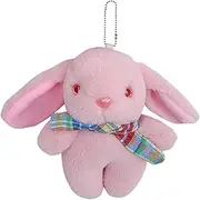 Cute Keychain For Girls, Bunny Keychain | Long Soft Ears Rabbit Keychain, Easter Bunny Plush Pendant, Backpack Pendant For Small Stuffed Animals, Keys, Bowl