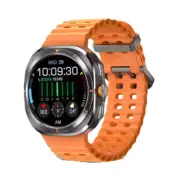 NNEOBA Waterproof Sports Smartwatch for Men (Orange)