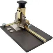 Manual Metal Embossing Marking Machine Deboss Label Tag Plate Stamping Embosser