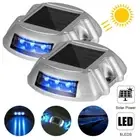 1-10 Solar LED Pathway Driveway Lights Lamp Dock Step Road Safety Marker Lamp OZ