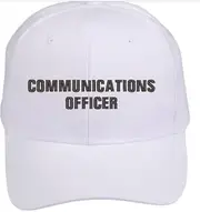 HolyShirt HI-VIZ Communication Officer Cap -Red - One Size Fits All