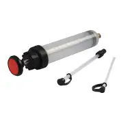 200cc Fluid Oil Extractor Oil Syringe Pump Manual Suction Vacuum Transfer