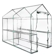 Greenfingers Greenhouse Walk in Garden Shed Green House 1.9X1.2M Storage