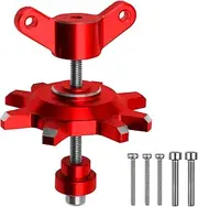 1.9 2.2 inch Beadlock Wheel Hub Assembly Tool Beadlock Rim Install Tools Compatible with Traxxas TRX4 TRX6 Axial SCX10 Redcat Gne8 1/10 RC Crawler (Red)