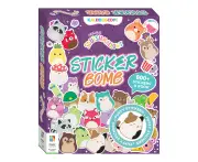 Kaleidoscope Sticker Bomb Squish Mallows Kids/Children Learning Activity Book