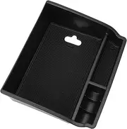 Center Console Organizer Tray Armrest Storage Box with Anti Slip Pads,Center Console Armrest Organizer Tray Replacement for Hilux 2015‑2022