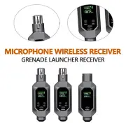 2.4G Wireless Microphone Converter XLR Transmitter System For Dynamic Microphon