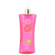 Body Fantasies Signature Pink Vanilla Kiss Fantasy by Parfums De Coeur Body Spray 8 oz for Women