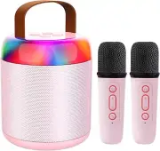 Karaoke Machine for Kids with Bluetooth Speaker and Wireless Microphone, Aged 4+
