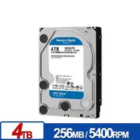 在飛比找Yahoo奇摩購物中心優惠-WD 藍標 4TB 3.5吋 SATA硬碟 WD40EZAZ