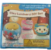 Clay Luminaries - Clay Lanterns Making Kit with Light-up Clay Lanterns