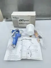 PNTGREEN H2001 Mini HVLP Gravity Feed Touch Up Air Spray Gun with 0.8mm Nozzl...