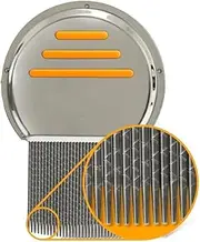 Faigy Lice Comb For Women And Kids Stainless Steel Lice Terminator Fine Egg Nit Lice Egg Removal Comb For Women Lice Comb Hair Women Scalp Louse And Eggs Remover