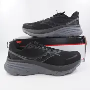 Saucony Hurricane 24 Athletic Sneakers In Black/Shadow (S20933-101) -Men's US 13