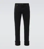 [Gucci] Gucci Gucci Web skinny jeans 30 grey