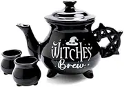 MDI Witches Brew Cauldron Tea Set